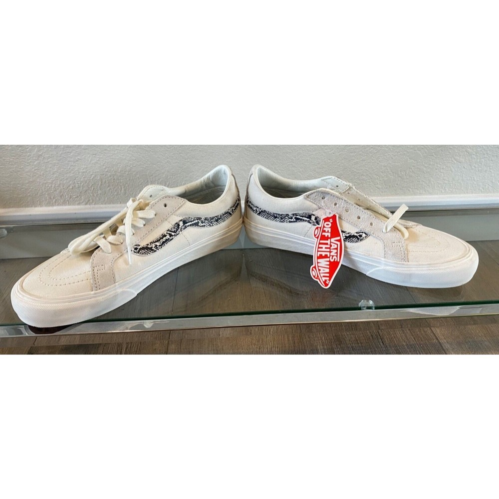 VANS HD Ultracush 8.5M/10W Sk8-Low Reissue Snake Marshmallow Canvas 500714 - Picture 5 of 8